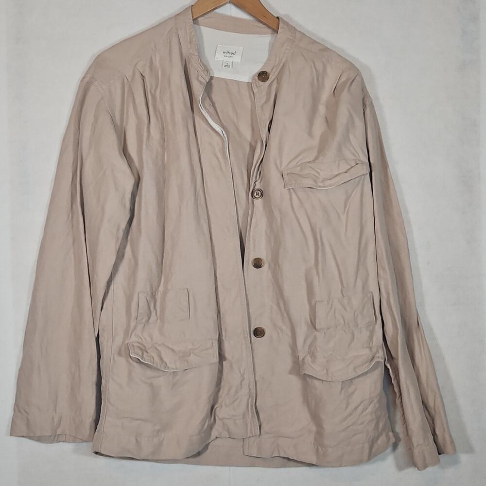 Wilfred Beige Utility Jacket